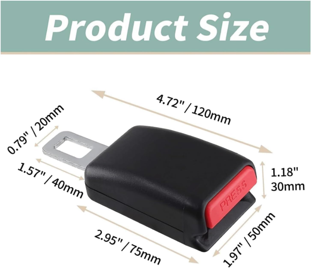 🚗🎉Car Belt Buckle Extension Seat Belt Clips